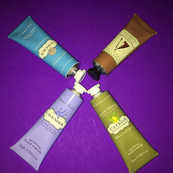 CRABTREE EVELYN LAVENDER CITRON GARDENRS LA SOURCE MOISTURIZE HAND THERAPY CREAM - Picture 2 of 7